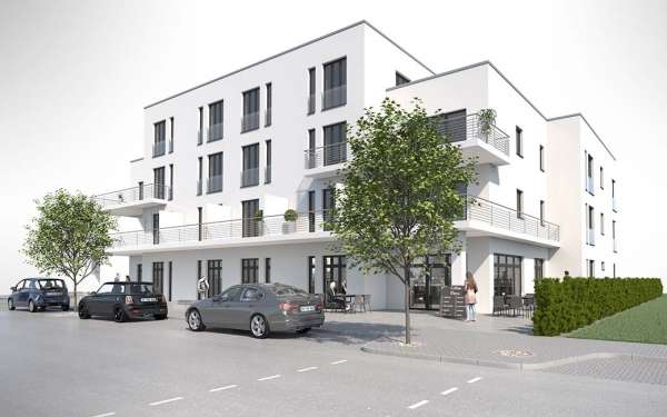 Der massive Mauerwerksbildner Kalksandstein ermöglicht die wirtschaftliche und nachhaltige Realisierung von Mehrgeschosswohnungsbauten. Bildnachweis: KS-ORIGINAL GMBH