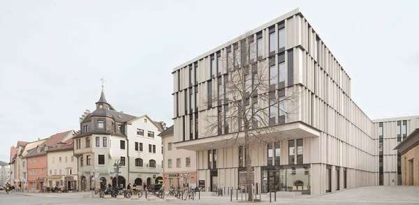 Stadtbibliothek Jena. Bild: pbr